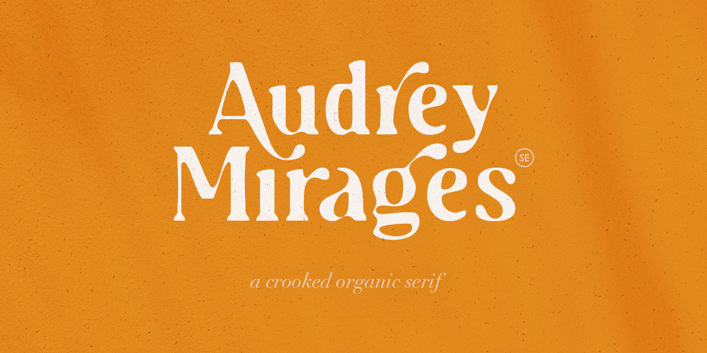 Шрифт Audrey Mirages